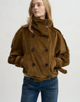 Hendrix Moto Jacket, Saddle