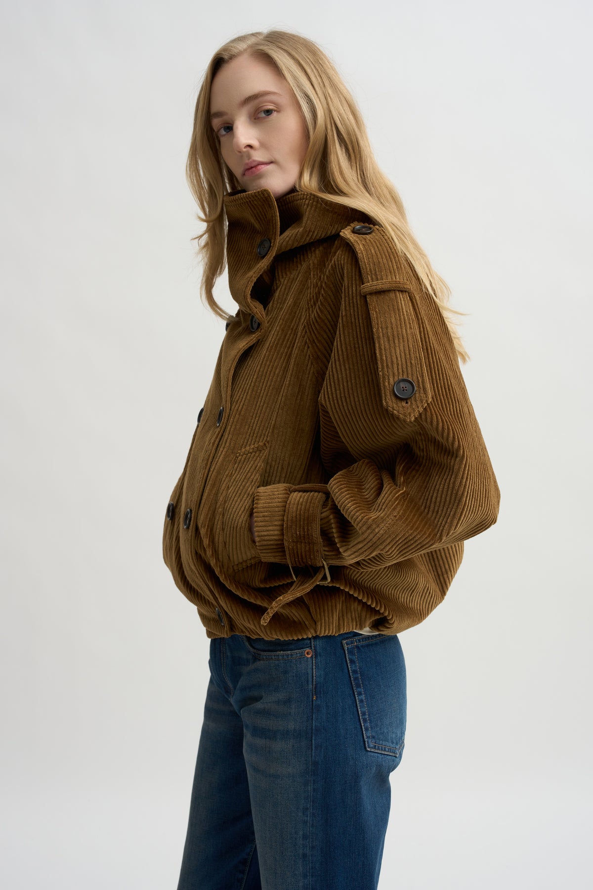 Hendrix Moto Jacket, Saddle