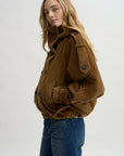 Hendrix Moto Jacket, Saddle