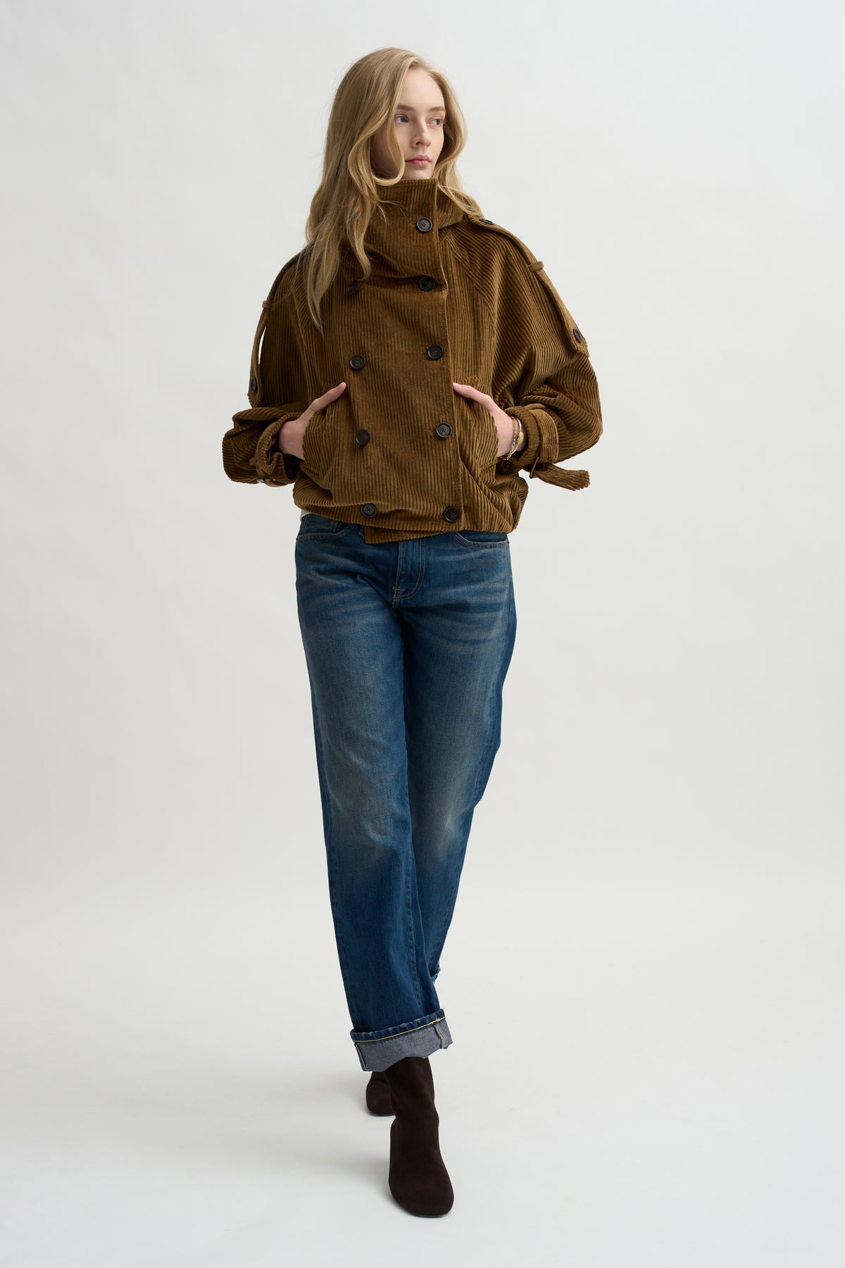 Hendrix Moto Jacket, Saddle