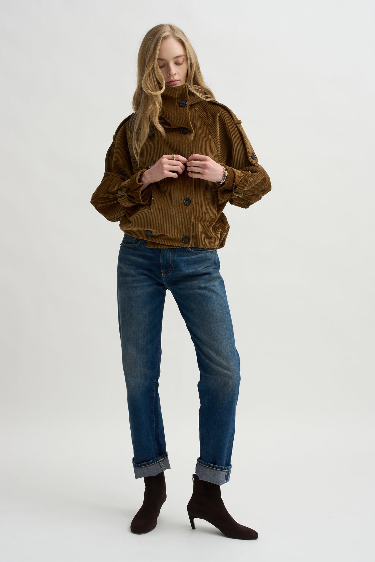 Hendrix Moto Jacket, Saddle