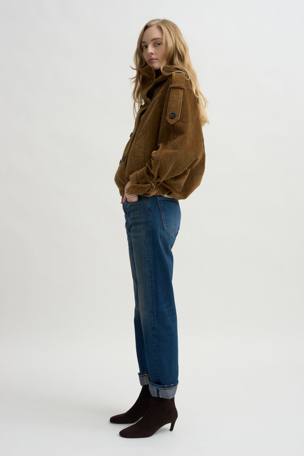 Hendrix Moto Jacket, Saddle