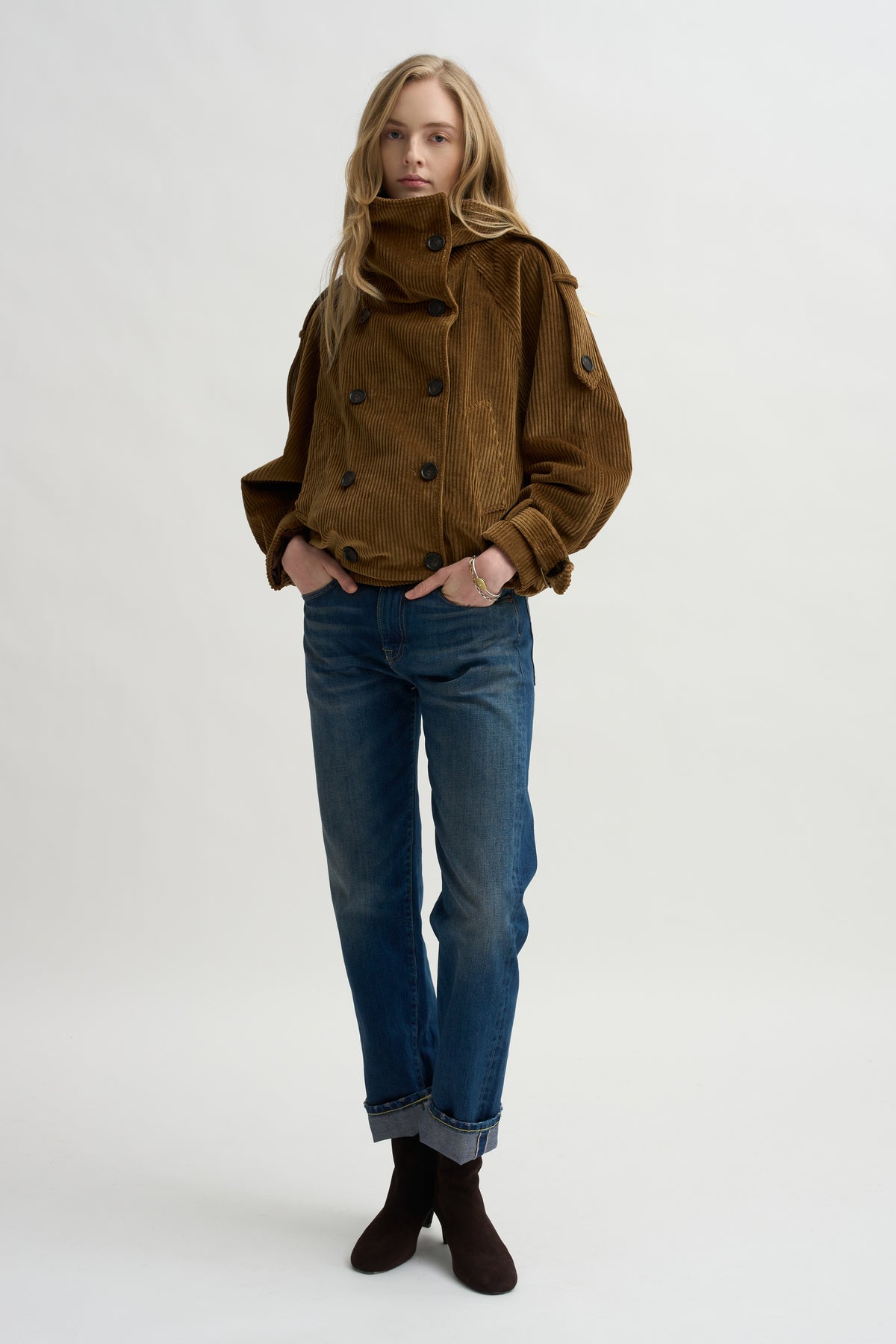 Hendrix Moto Jacket, Saddle