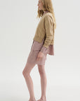 Kent - Crew Neck with Snaps, Khaki