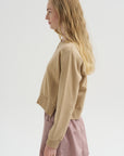Kent - Crew Neck with Snaps, Khaki