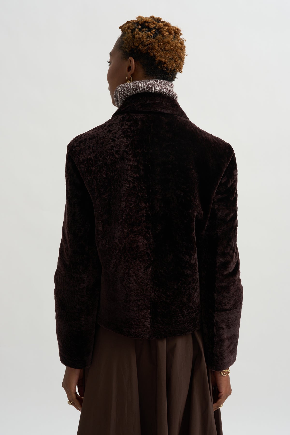 Emy - Merino Velvet, Coffee Bean