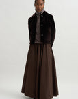 Emy - Merino Velvet, Coffee Bean