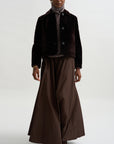 Emy - Merino Velvet, Coffee Bean