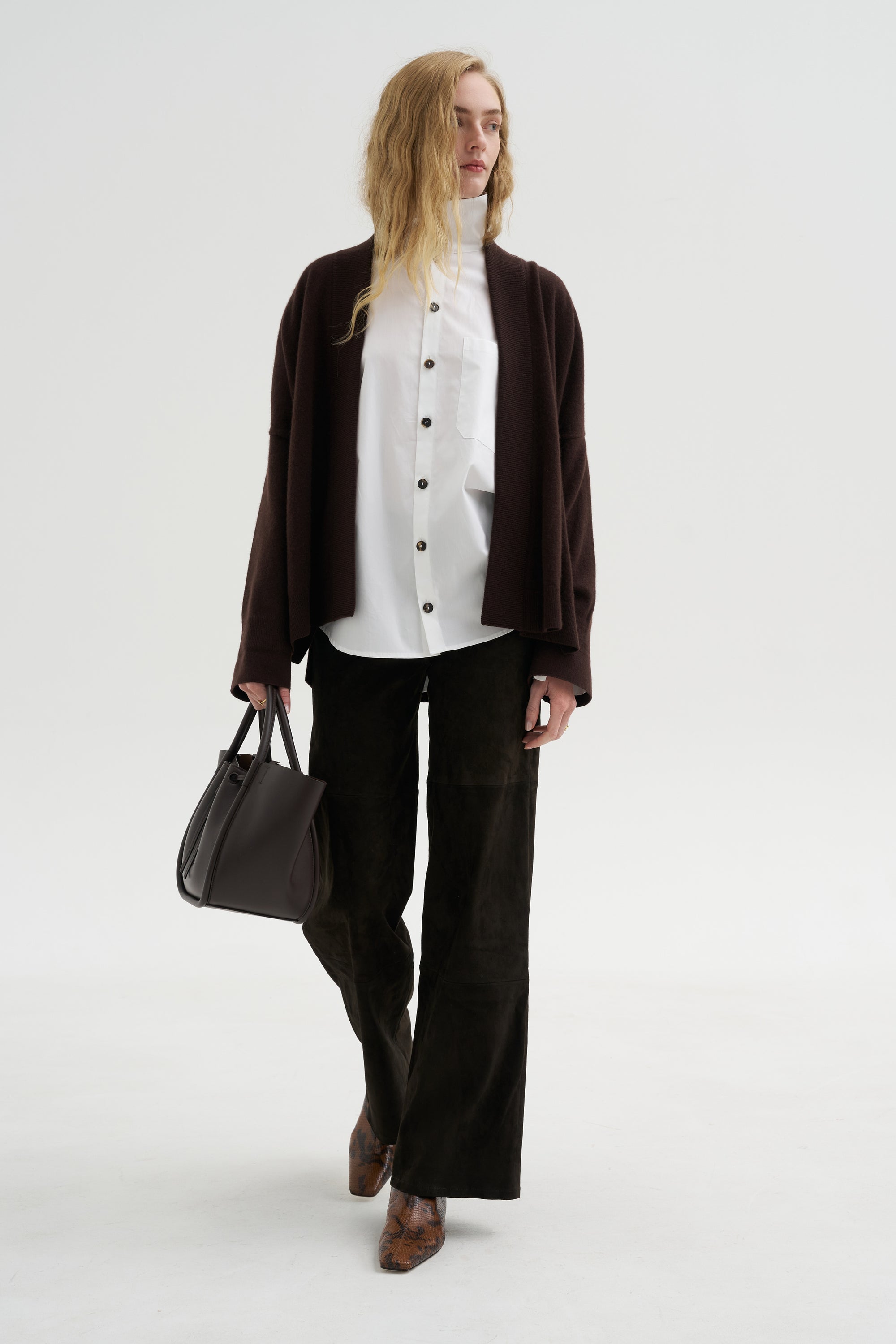 Karina - Stretch Suede, Iron