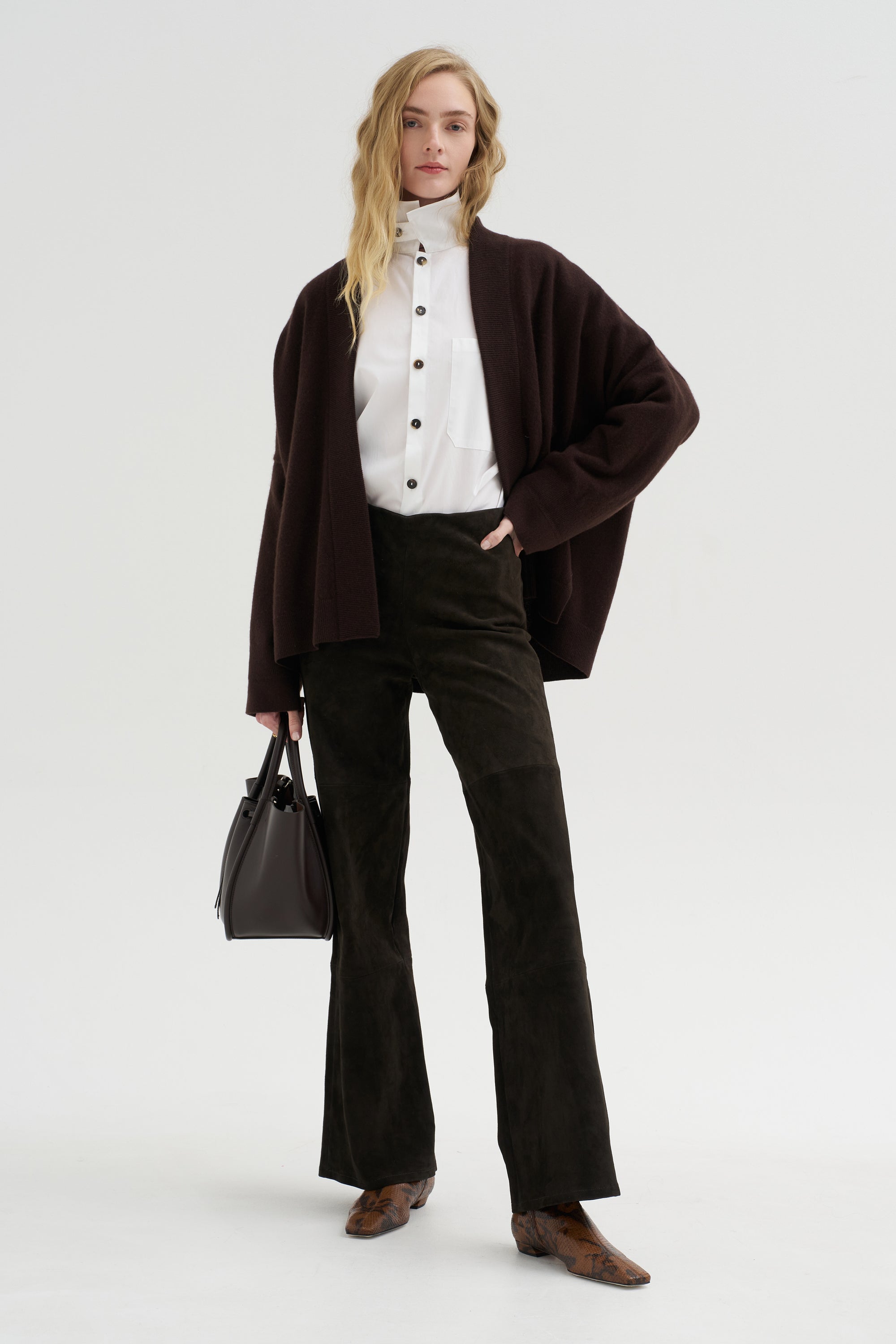 Karina - Stretch Suede, Iron
