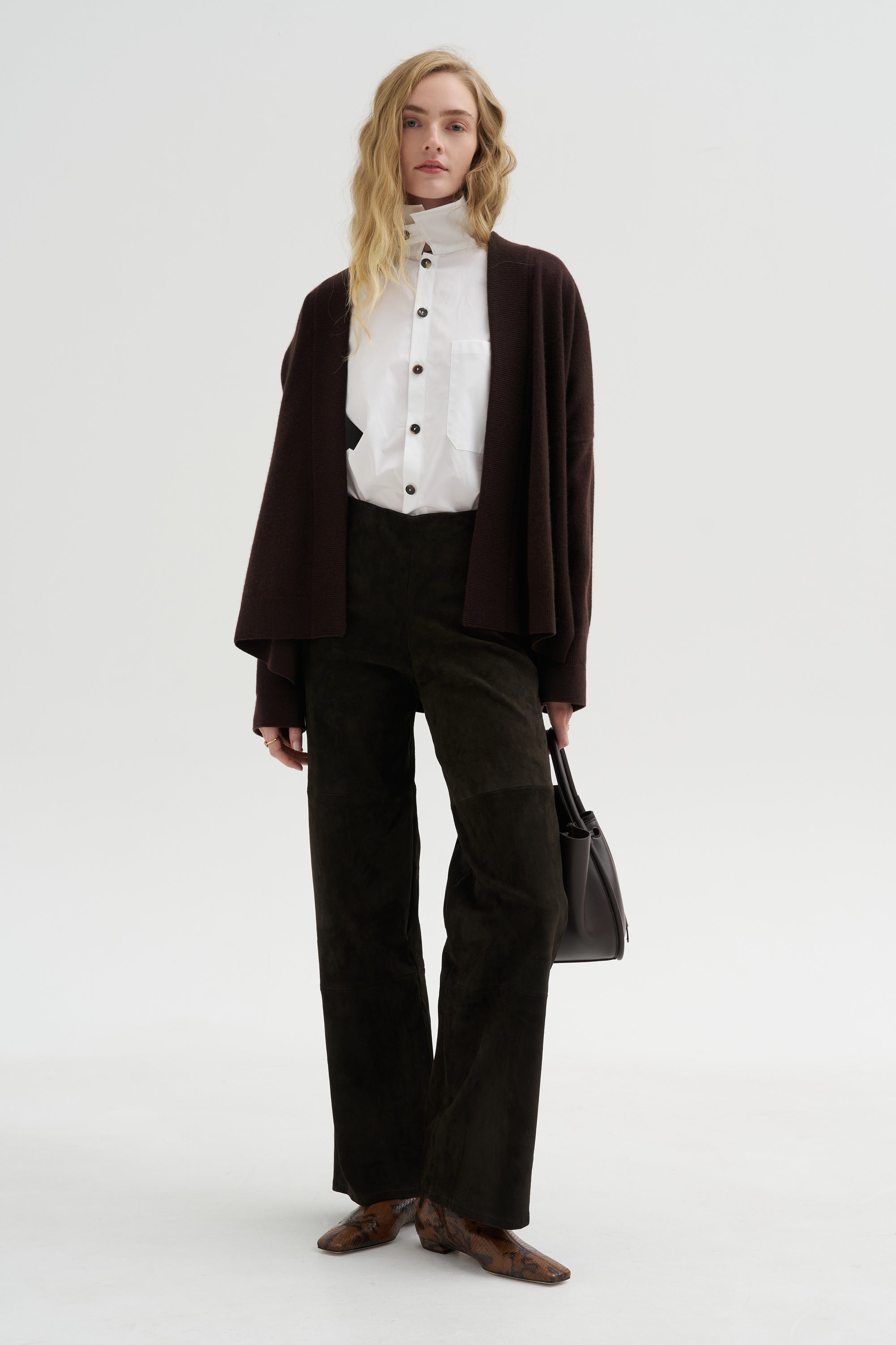 Karina - Stretch Suede, Iron