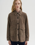 Kaylee - Lamb Suede, Soil