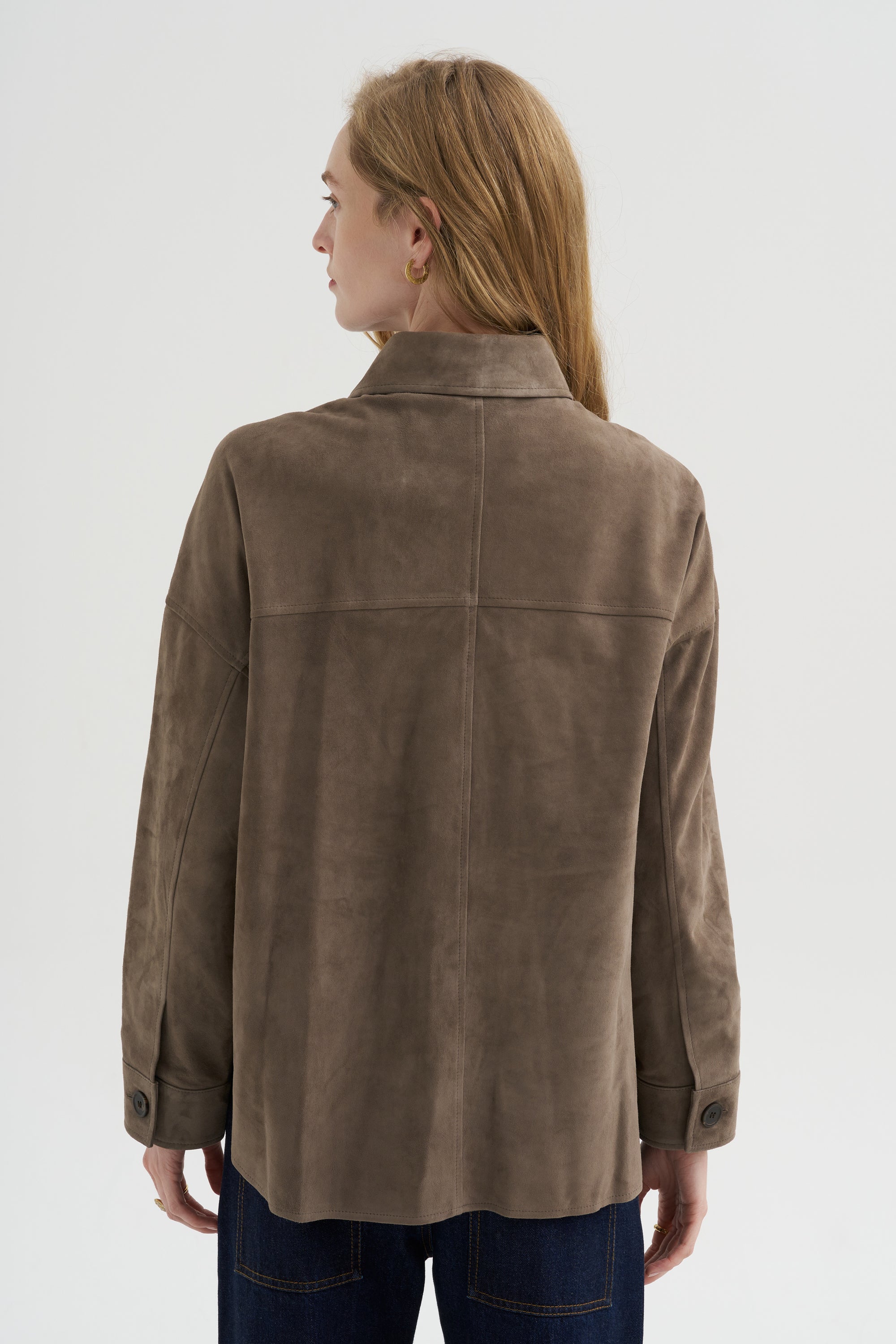 Kaylee - Lamb Suede, Soil