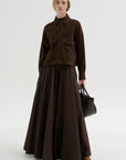 Miri - Lamb Suede, Mud Brown