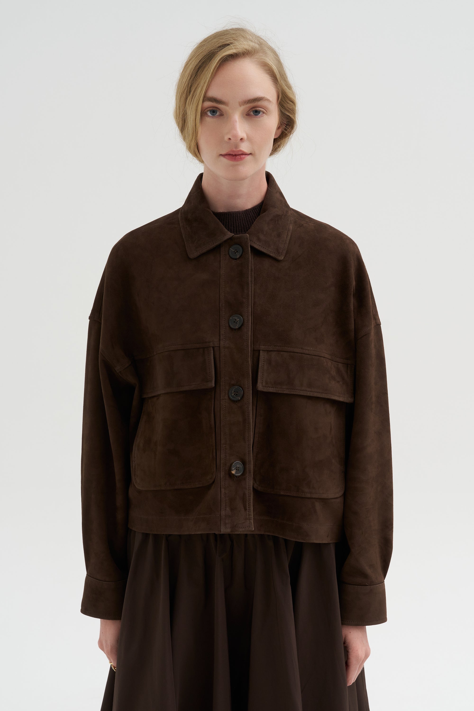 Miri - Lamb Suede, Mud Brown