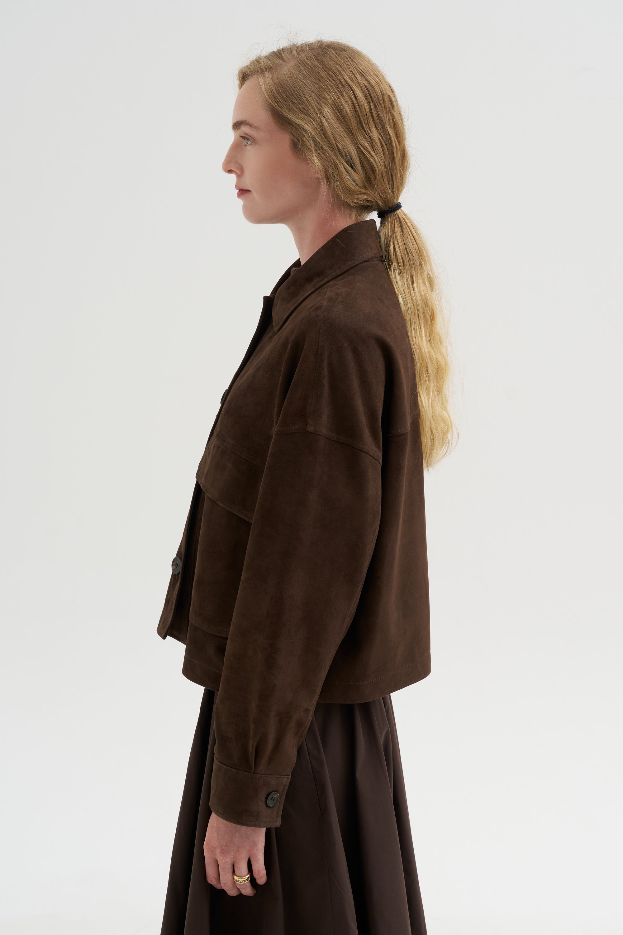 Miri - Lamb Suede, Mud Brown