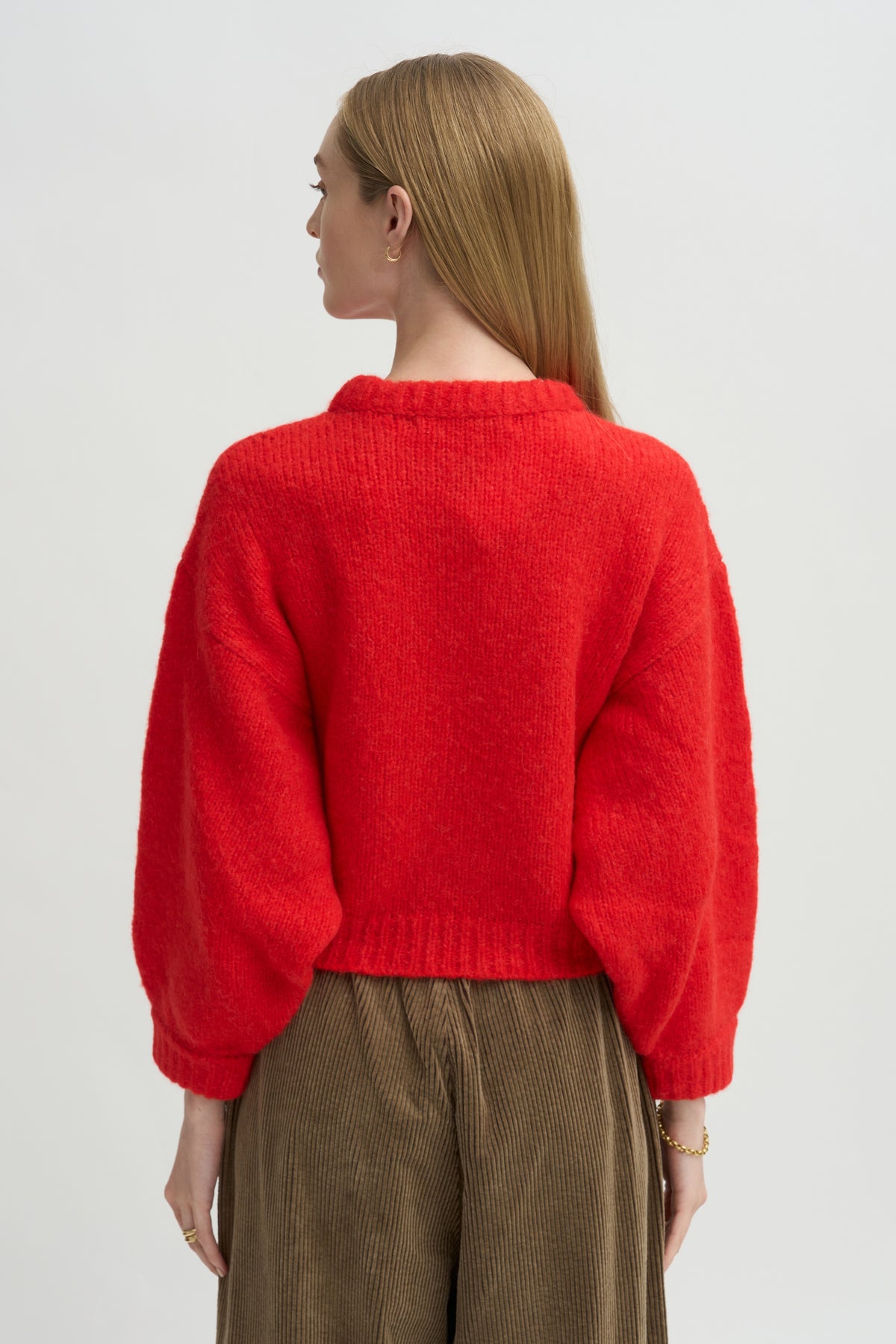 Balloon Sleeve Sweater