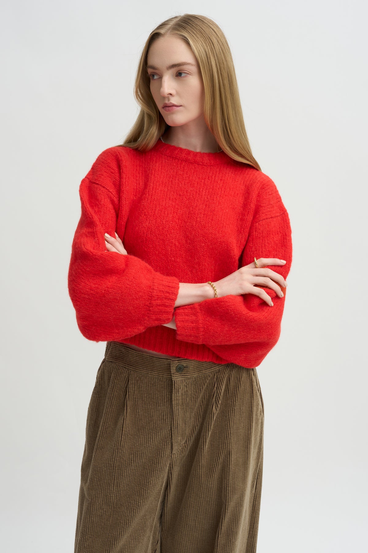 Balloon Sleeve Sweater