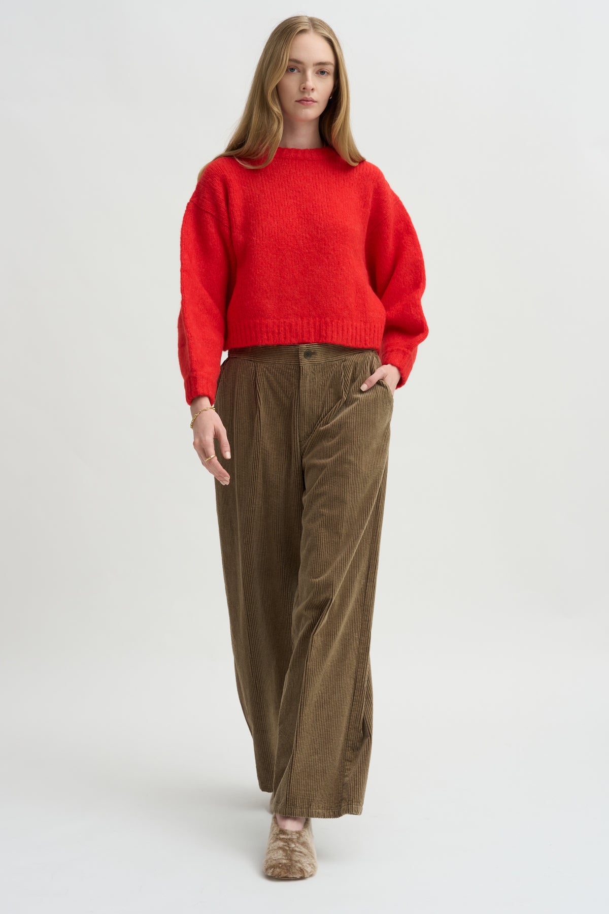 Balloon Sleeve Sweater