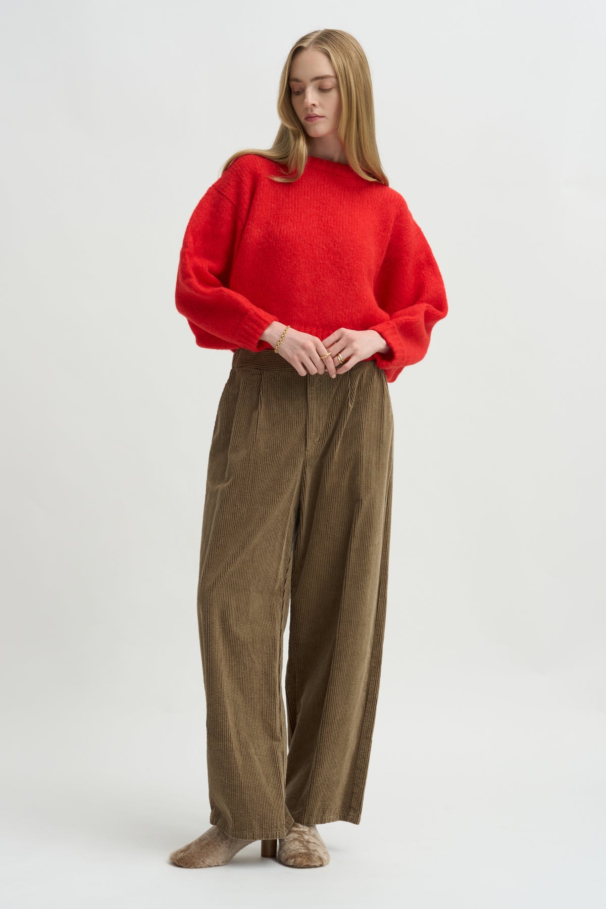 Balloon Sleeve Sweater