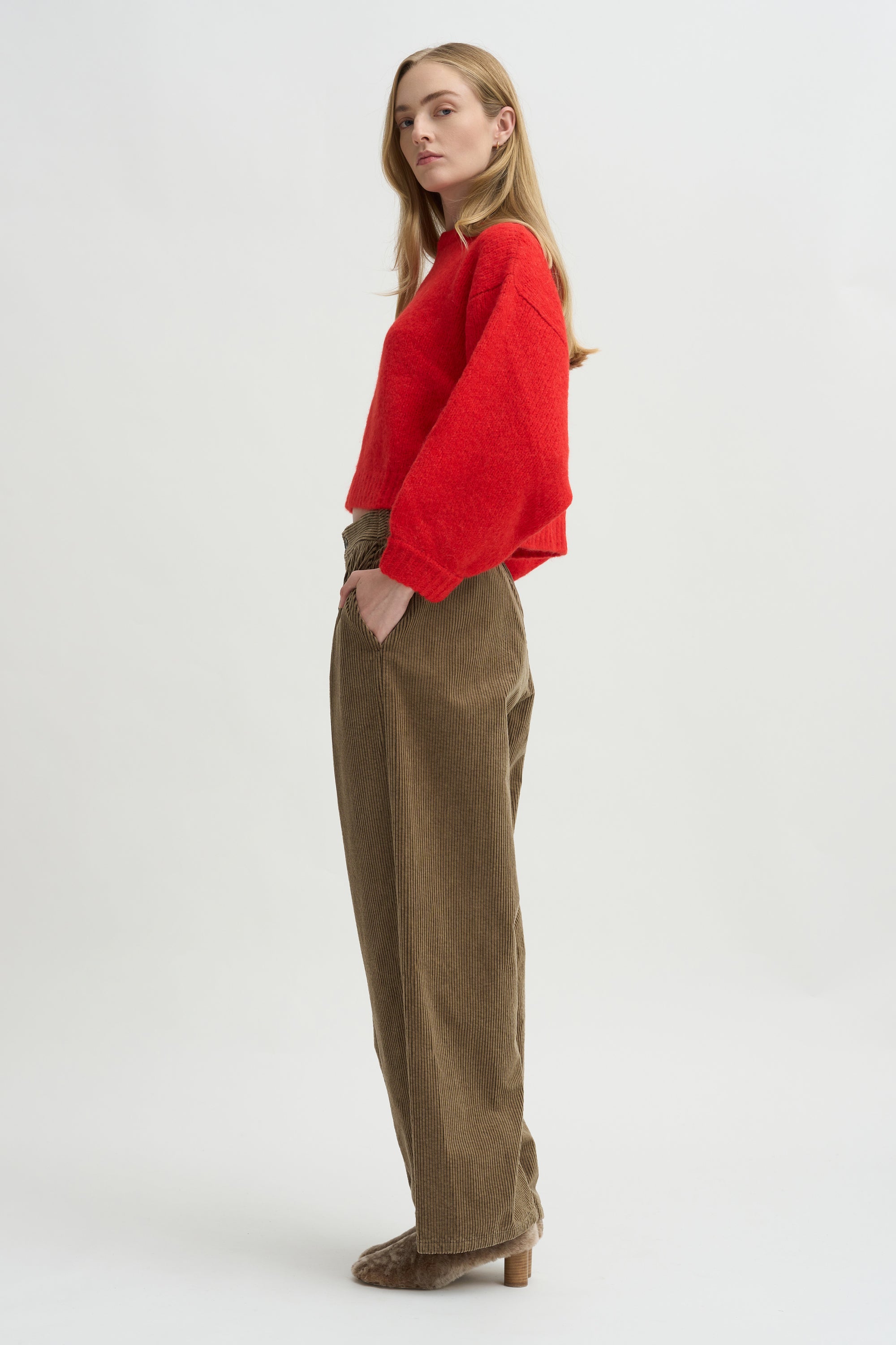 Balloon Sleeve Sweater