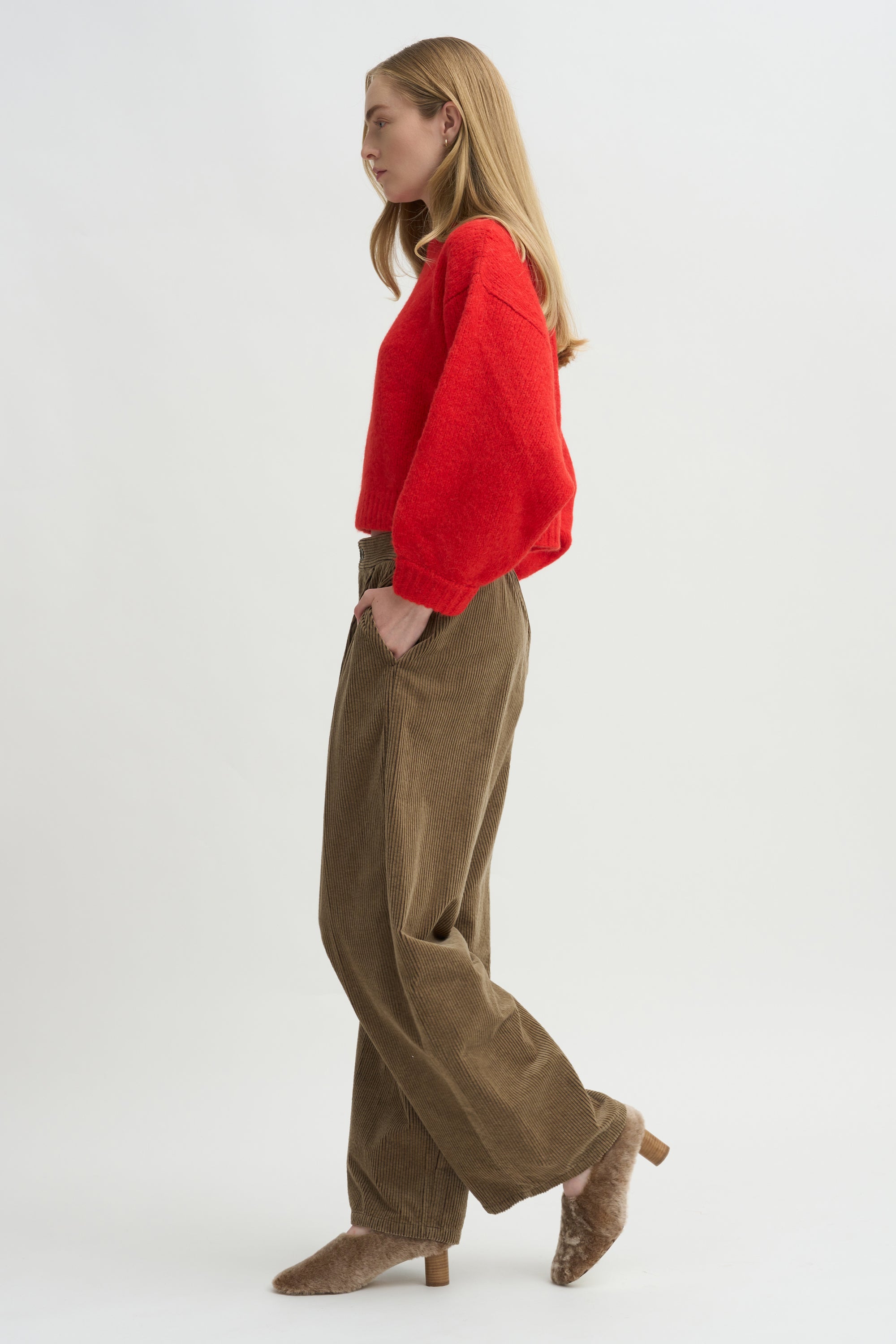 Balloon Sleeve Sweater