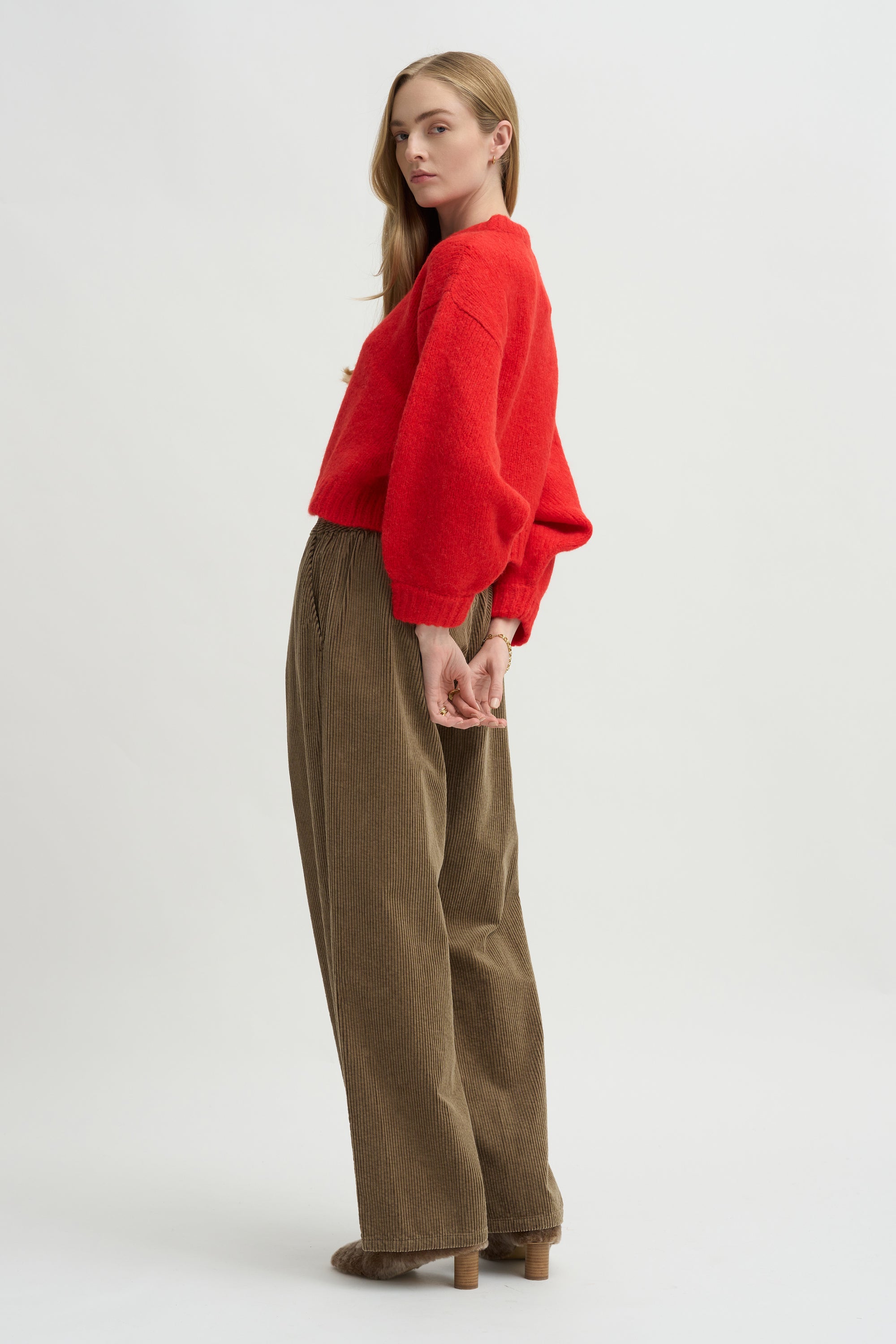 Balloon Sleeve Sweater