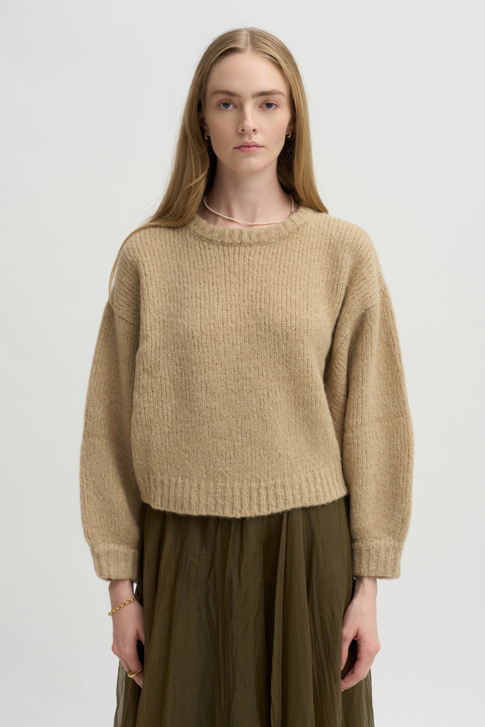 Balloon Sleeve Sweater