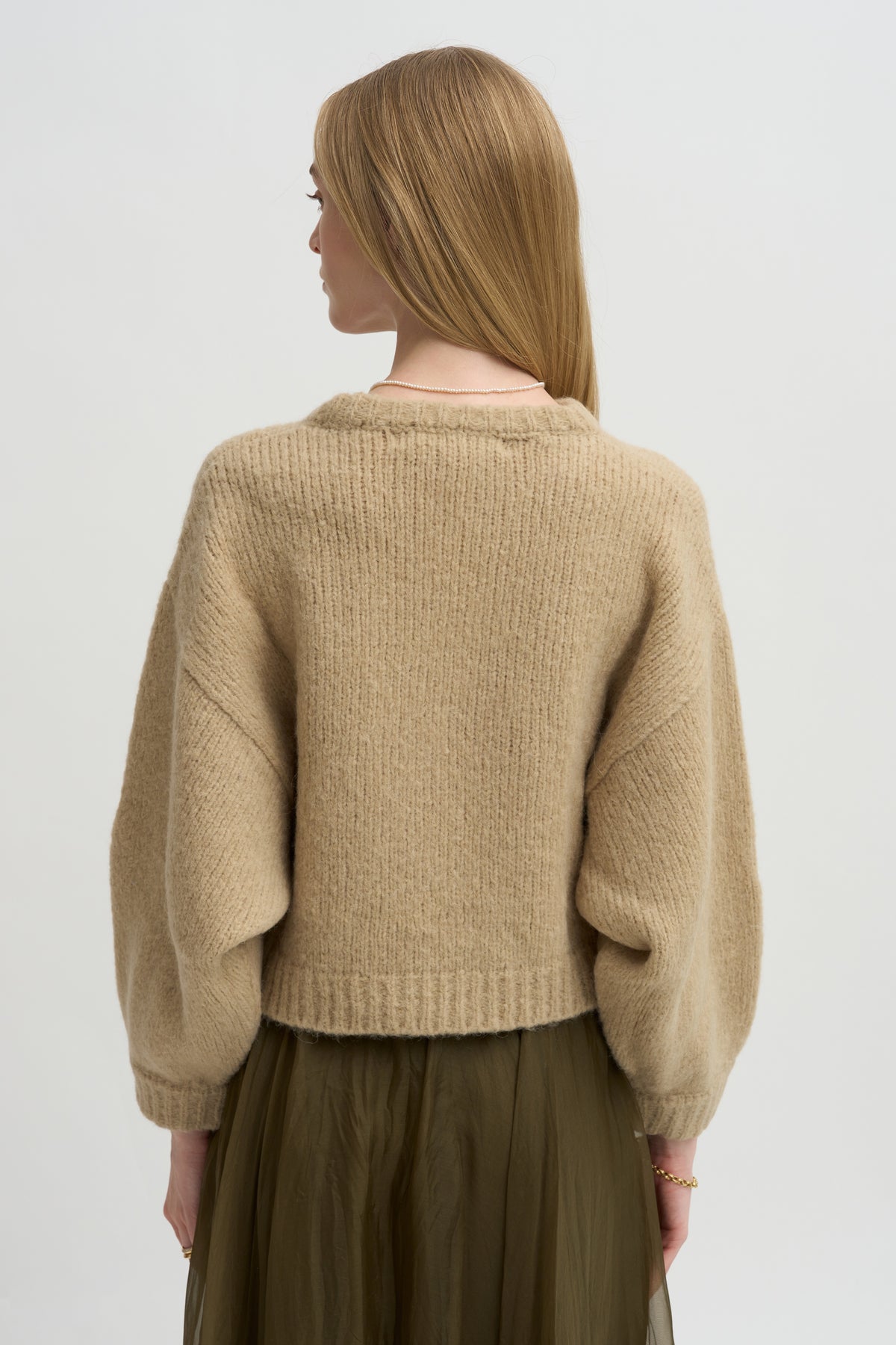 Balloon Sleeve Sweater