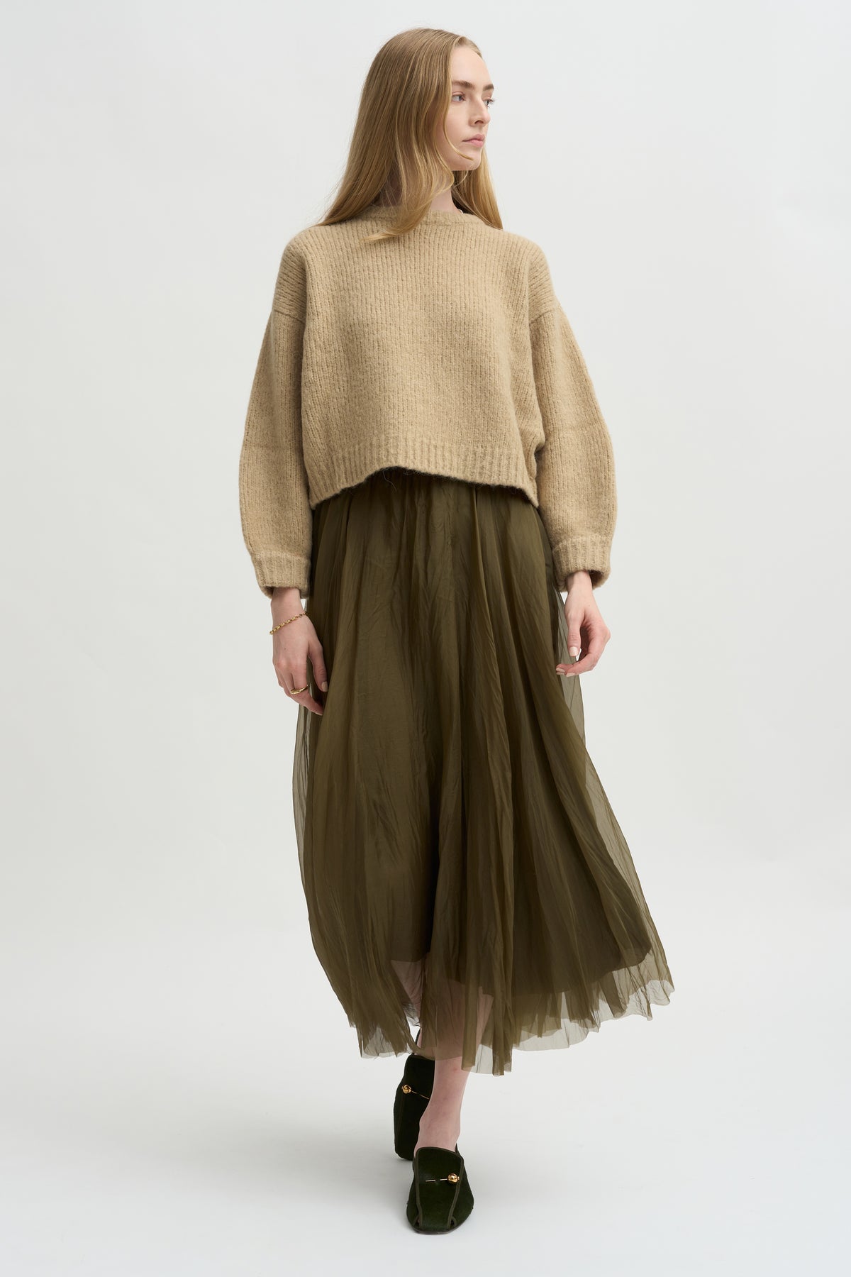 Balloon Sleeve Sweater