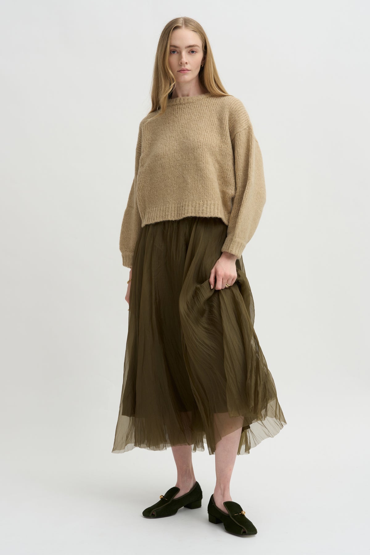 Balloon Sleeve Sweater