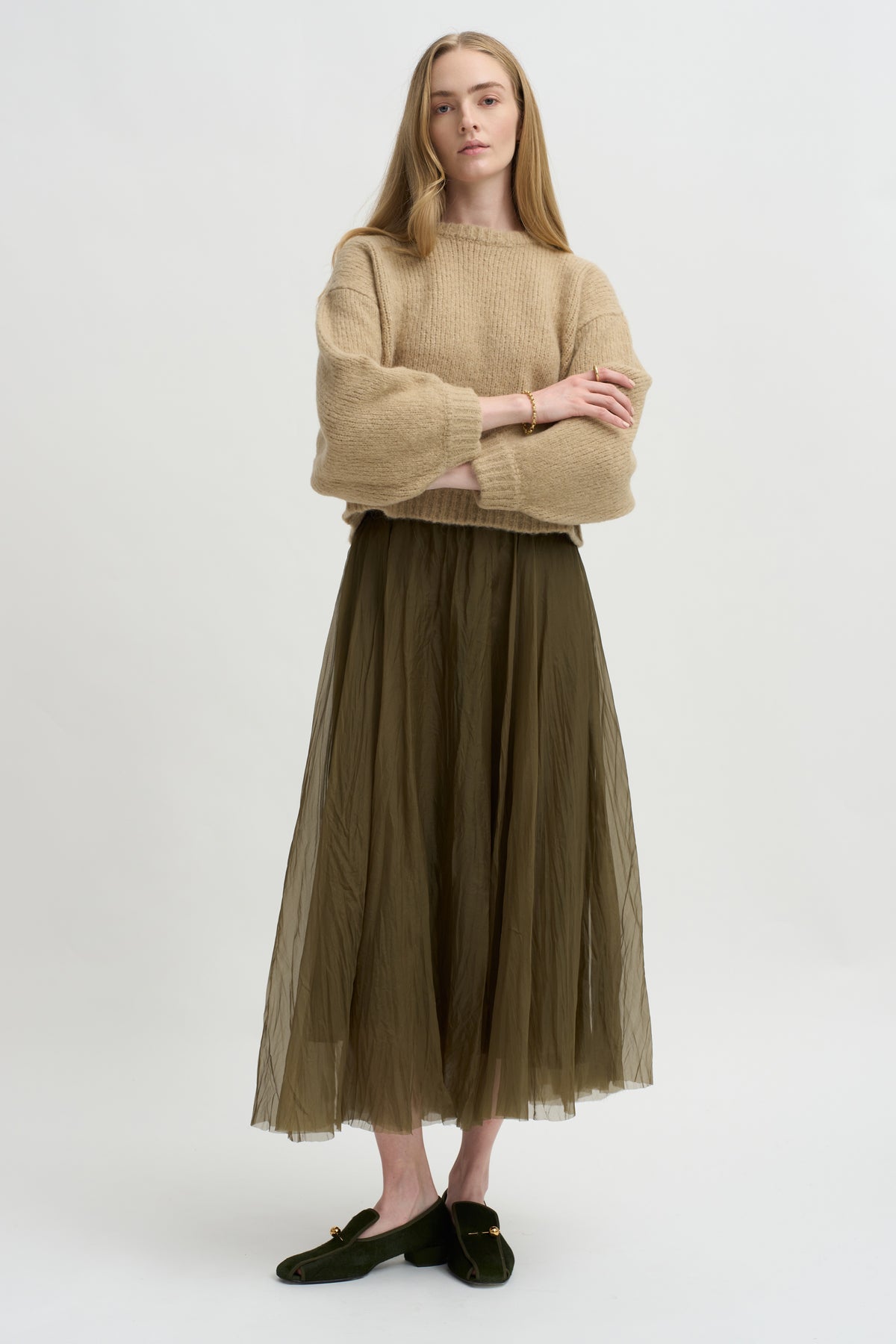 Balloon Sleeve Sweater