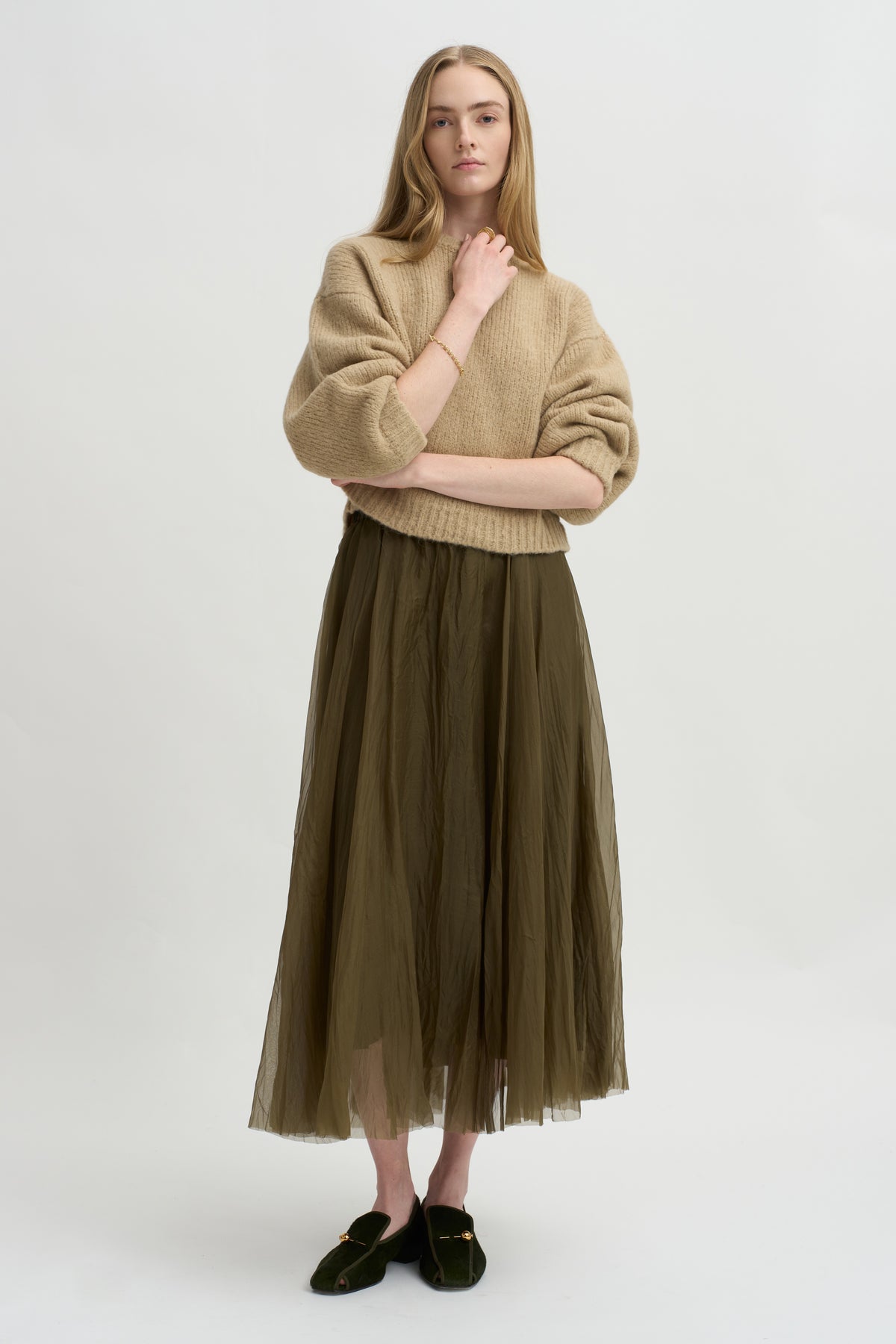 Balloon Sleeve Sweater