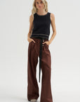 Romy Top, Black & Tan