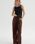 Romy Top, Black & Tan