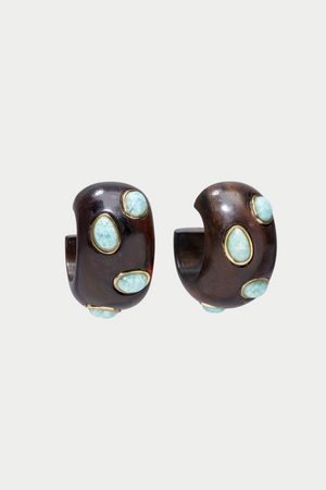 Lizzie Fortunato Jewels - Acacia Earrings, Amazonite