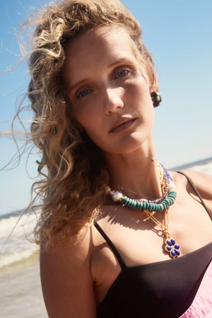 Lizzie Fortunato Jewels - Acacia Earrings, Amazonite