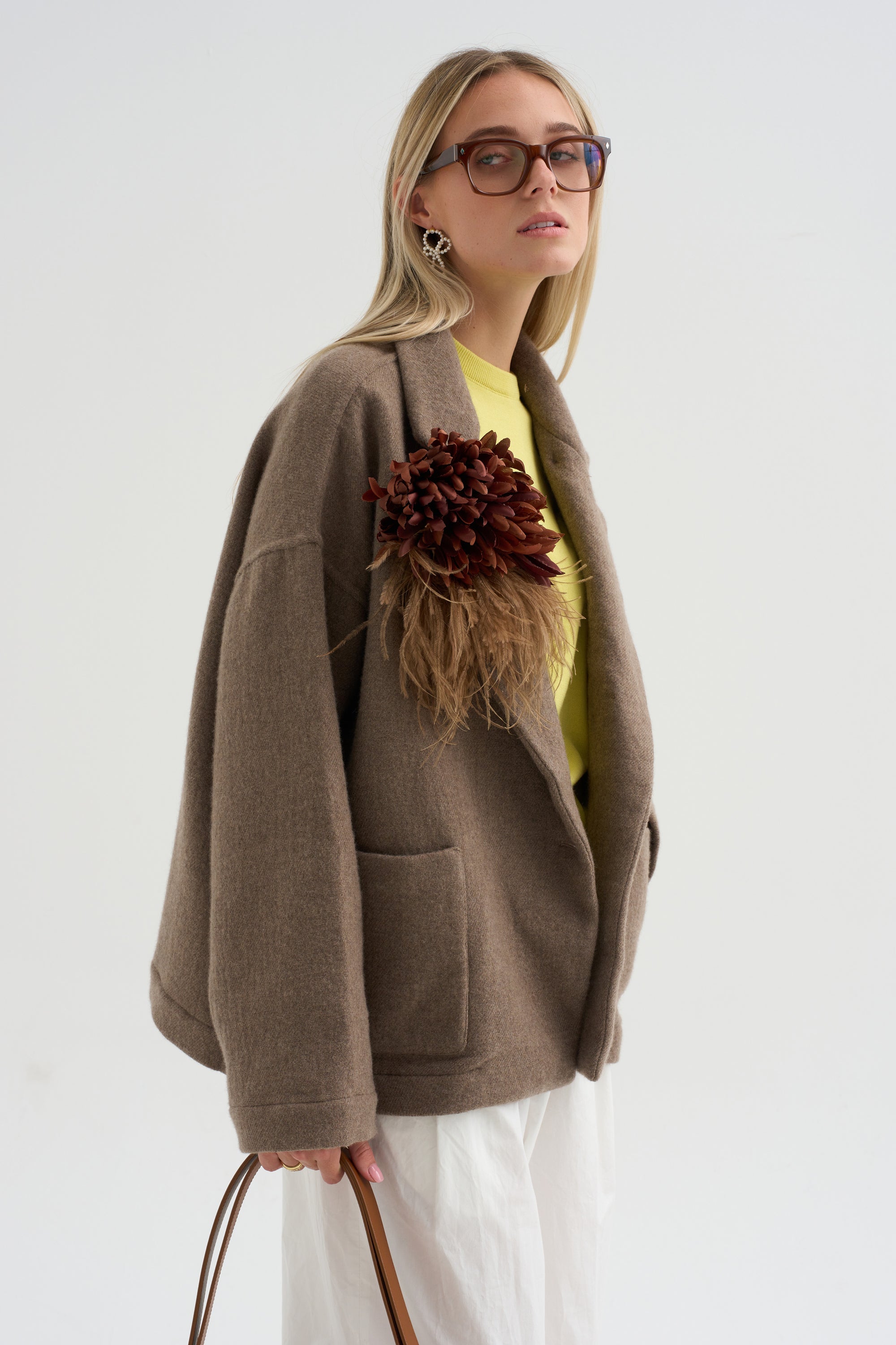 Luna Jacket, Taupe