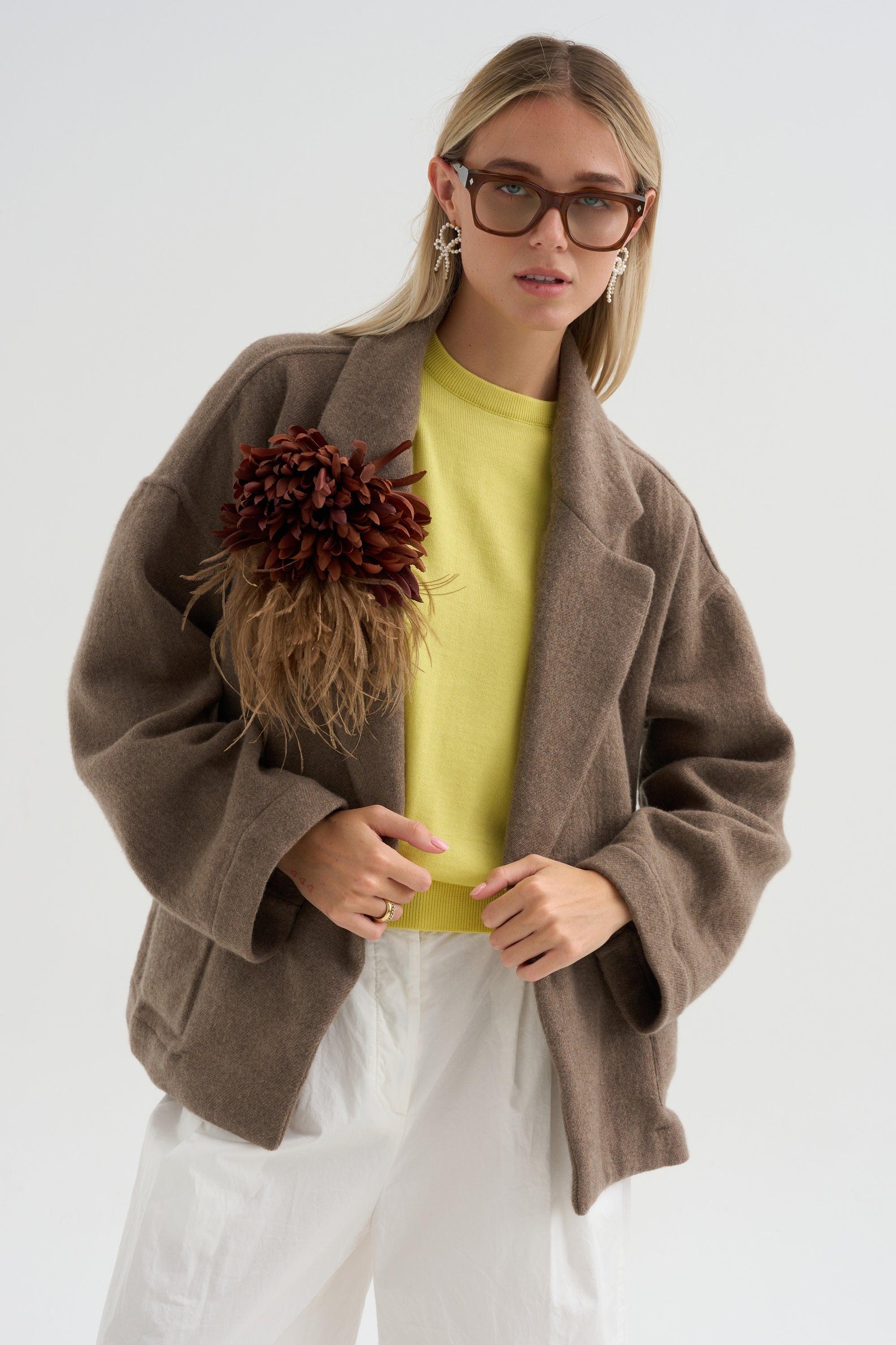 Luna Jacket, Taupe