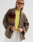 Luna Jacket, Taupe