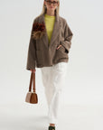 Luna Jacket, Taupe