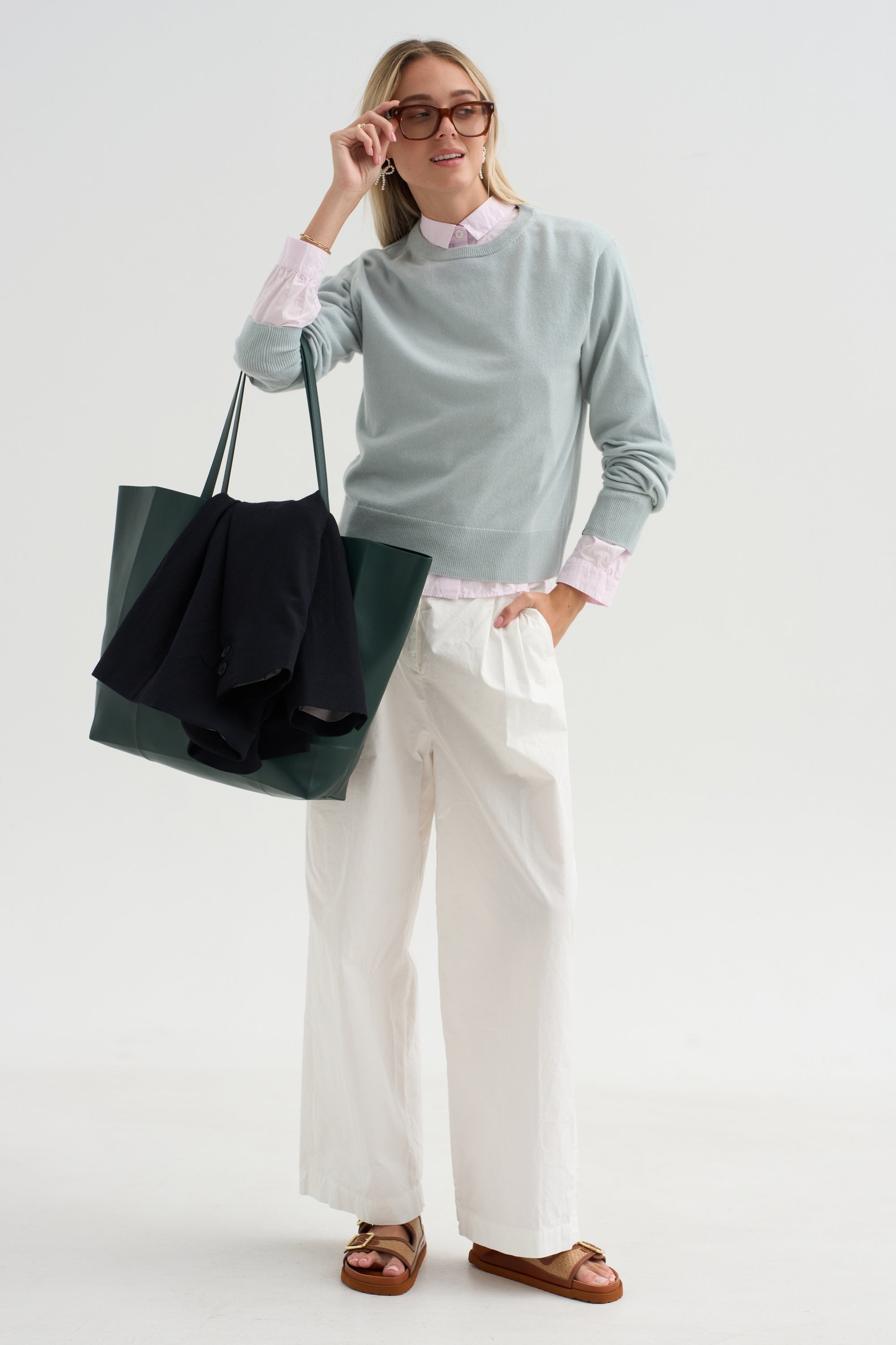 Rebby Pants, White
