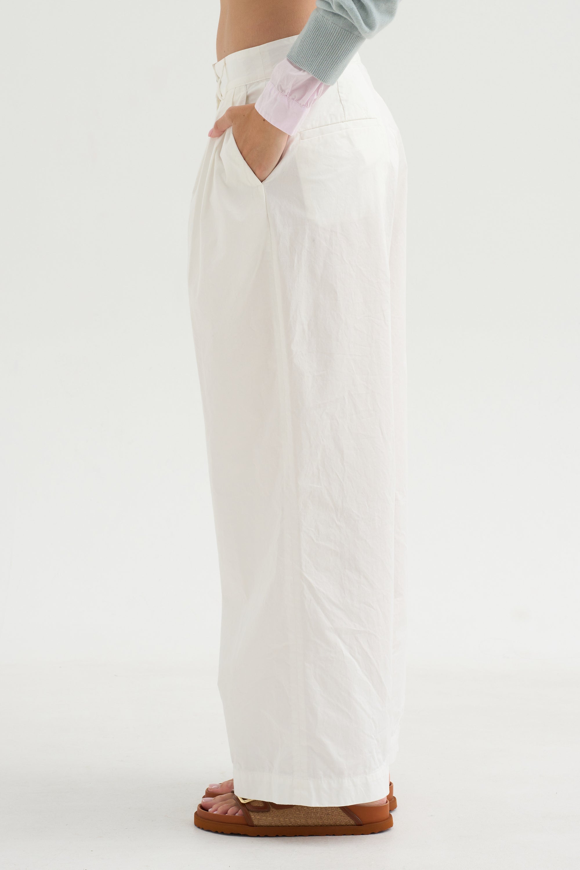 Rebby Pants, White