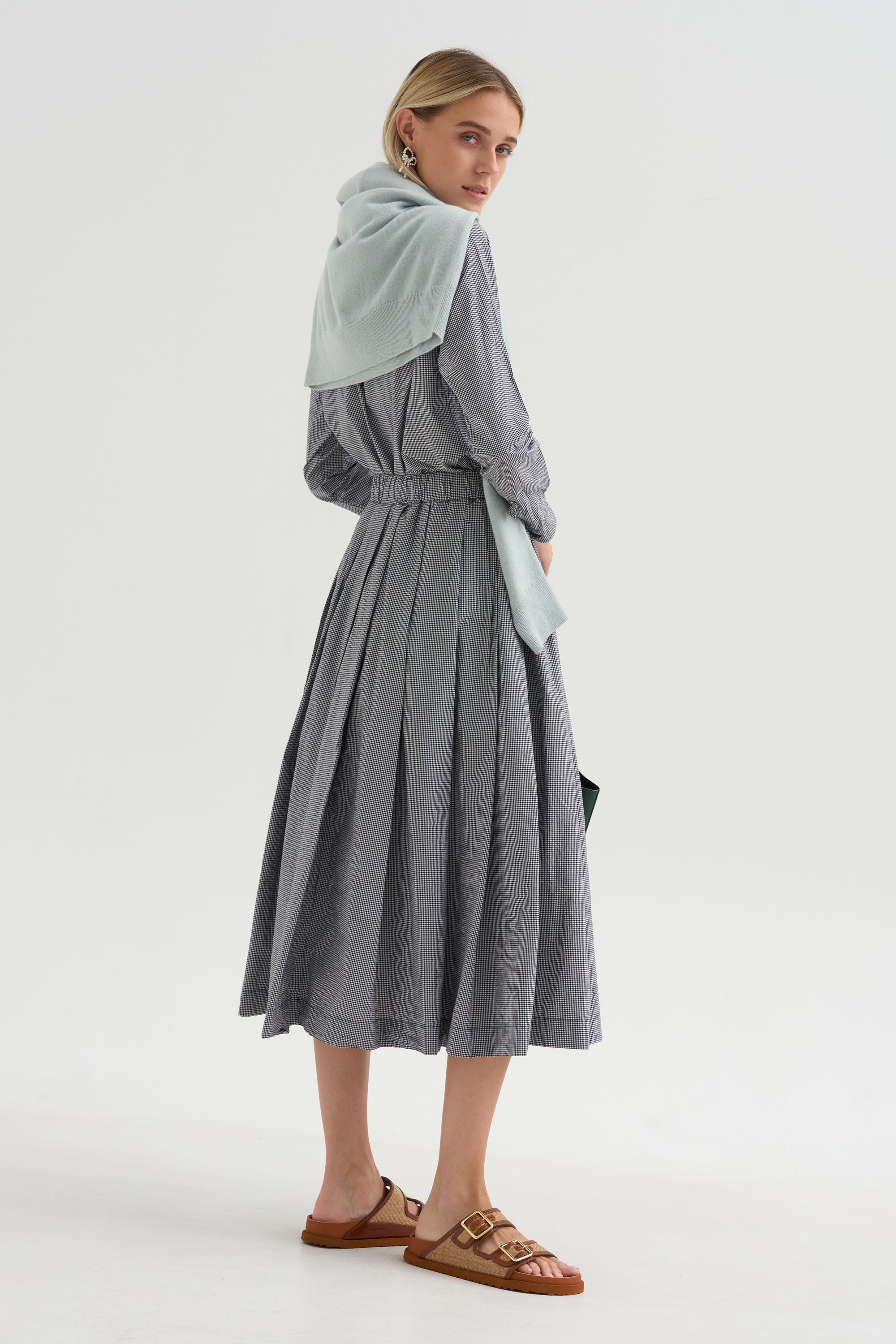 Matilde Skirt, Micro Check