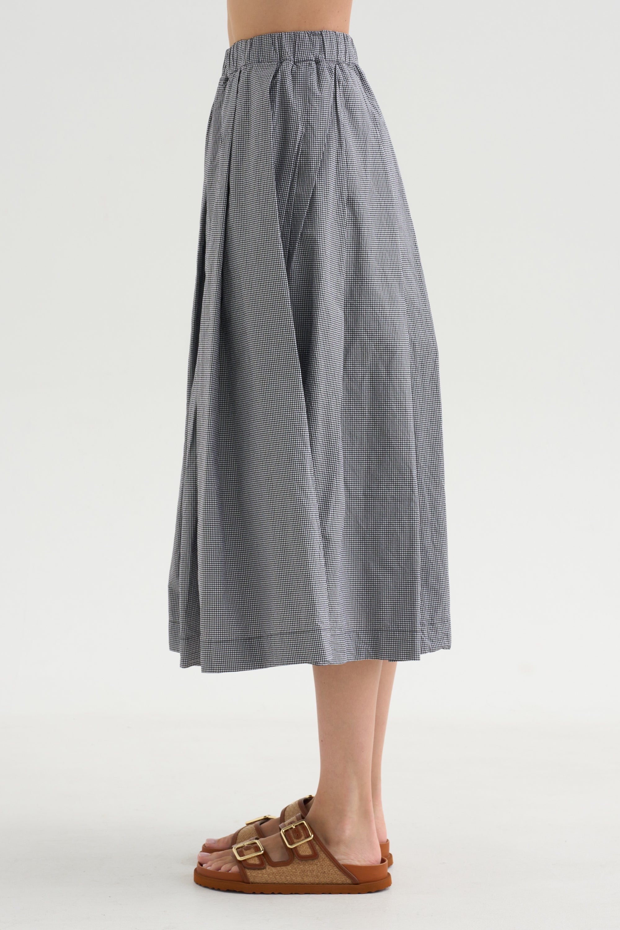 Matilde Skirt, Micro Check