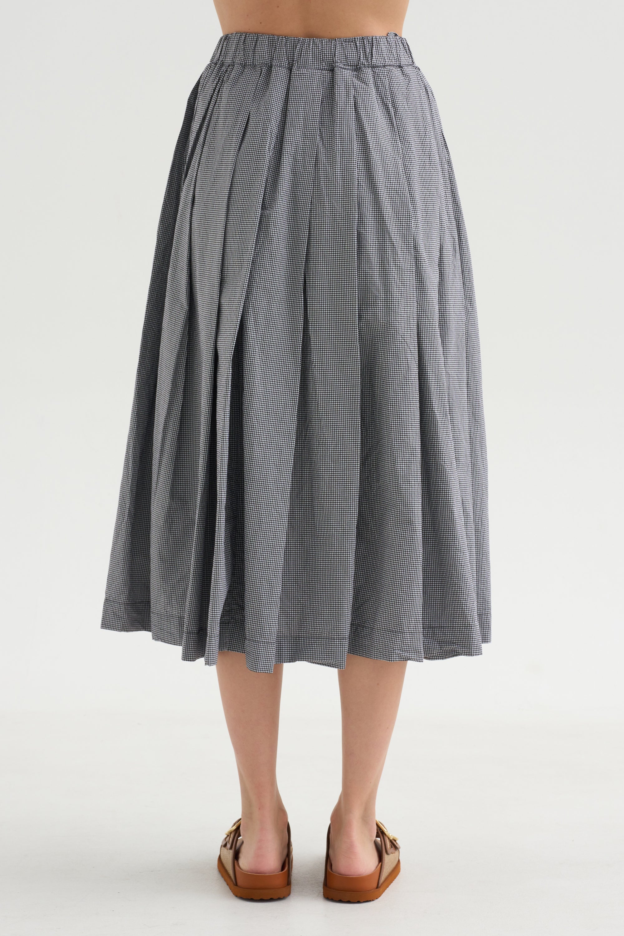 Matilde Skirt, Micro Check