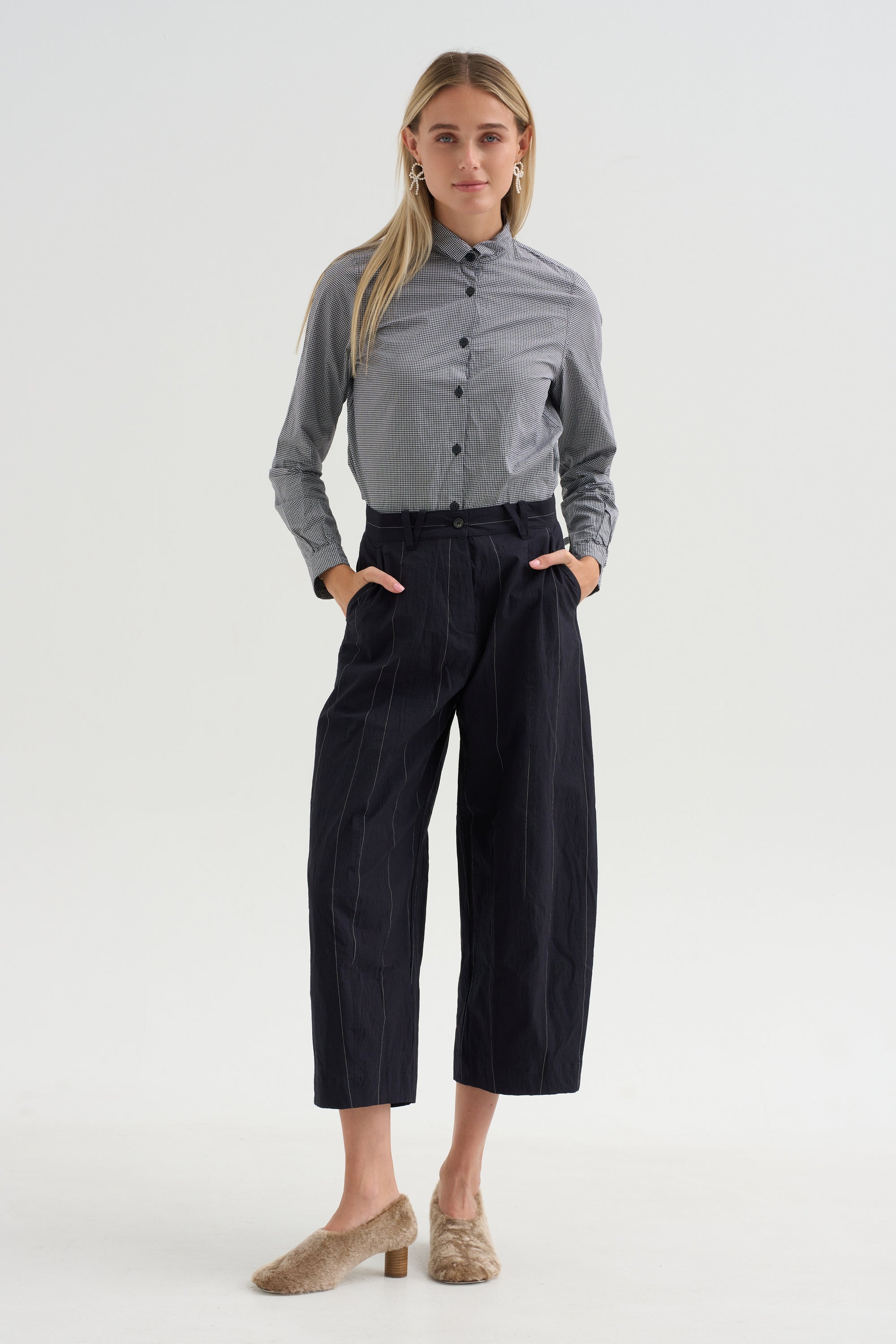 Tyrol Shirt, Micro Check