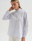 Loose Tyrol Shirt, Multi Stripe