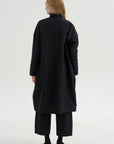 Millie Coat, Black Stripe
