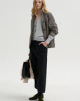Sandra Pants, Black Stripe